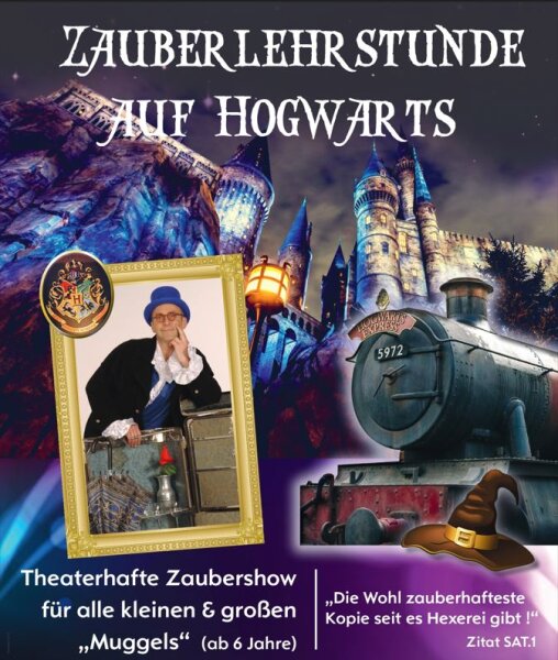 Zauberlehrstunde auf Hogwarts - 14.07.2024 - 16:00 Uhr